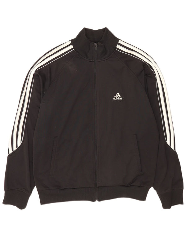 Jachetă de trening pentru bărbați Adidas UK 44/46 Poliester negru mare