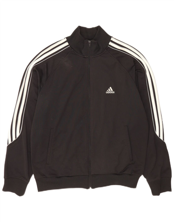 Jachetă de trening pentru bărbați Adidas UK 44/46 Poliester negru mare