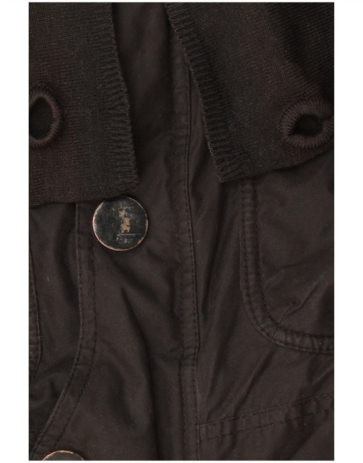 Jachetă cu glugă pentru bărbați KHUJO UK 38 Poliester mediu negru