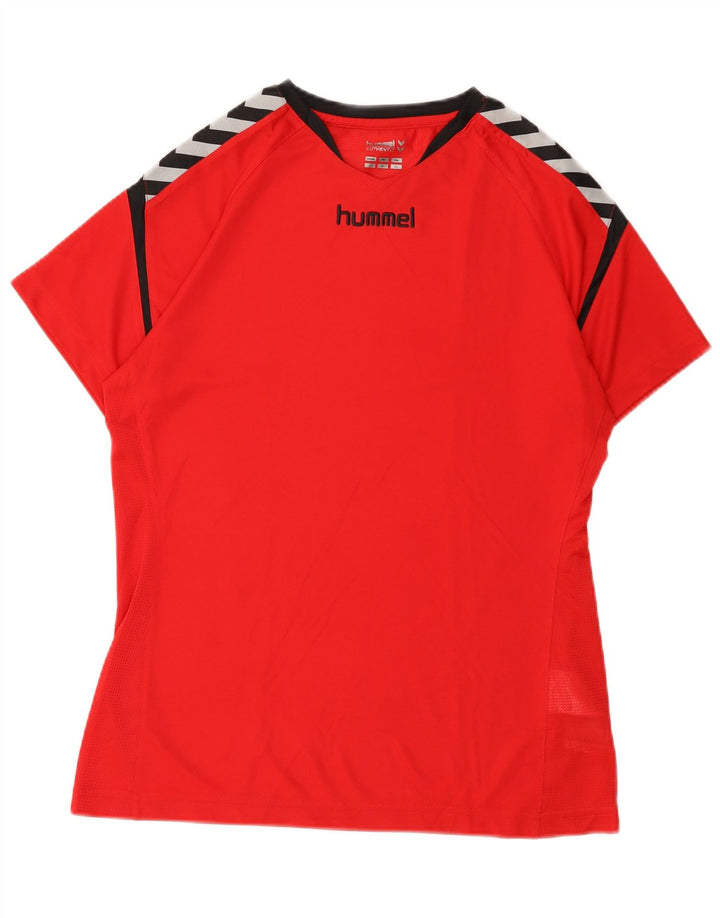Tricou grafic pentru bărbați Hummel Top mare poliester roșu