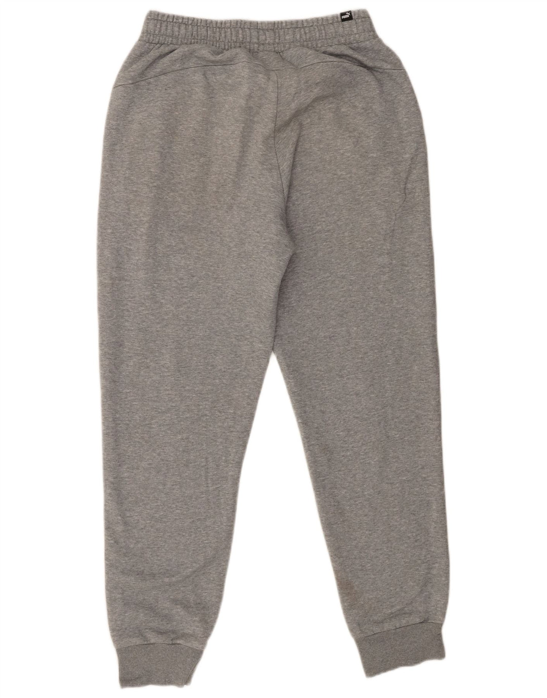 Pantaloni de trening Puma pentru bărbați Joggeri din bumbac cu pete gri medii
