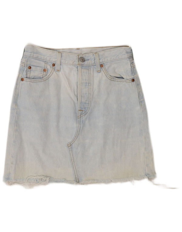 Fusta de blugi pentru femei Levi's W26 Small Blue