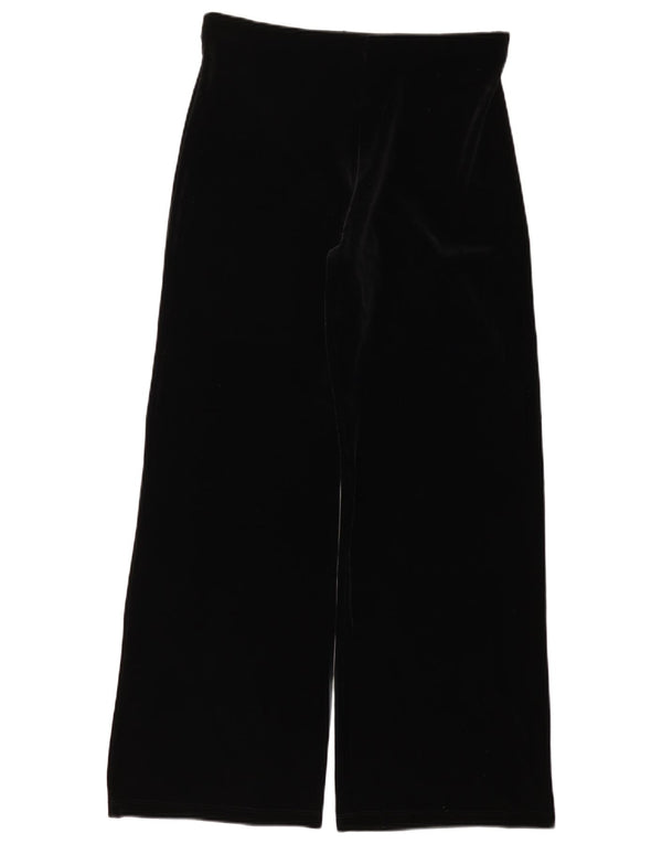Marks & Spencer Pantaloni casual pentru femei cu picioare largi UK 14 Medium W34 L30 Negru