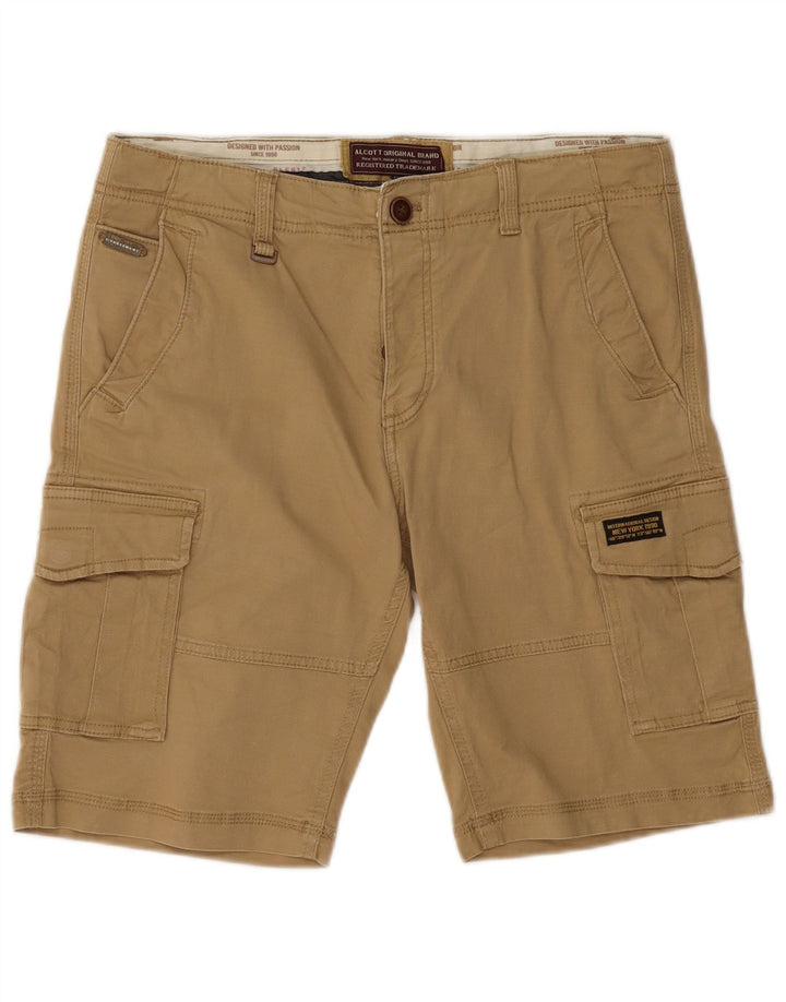 Pantaloni scurți cargo Alcott pentru bărbați IT 46 Small W34 Beige Bumbac