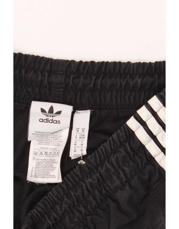 Pantaloni scurți sport Adidas pentru bărbați, nailon mediu negru