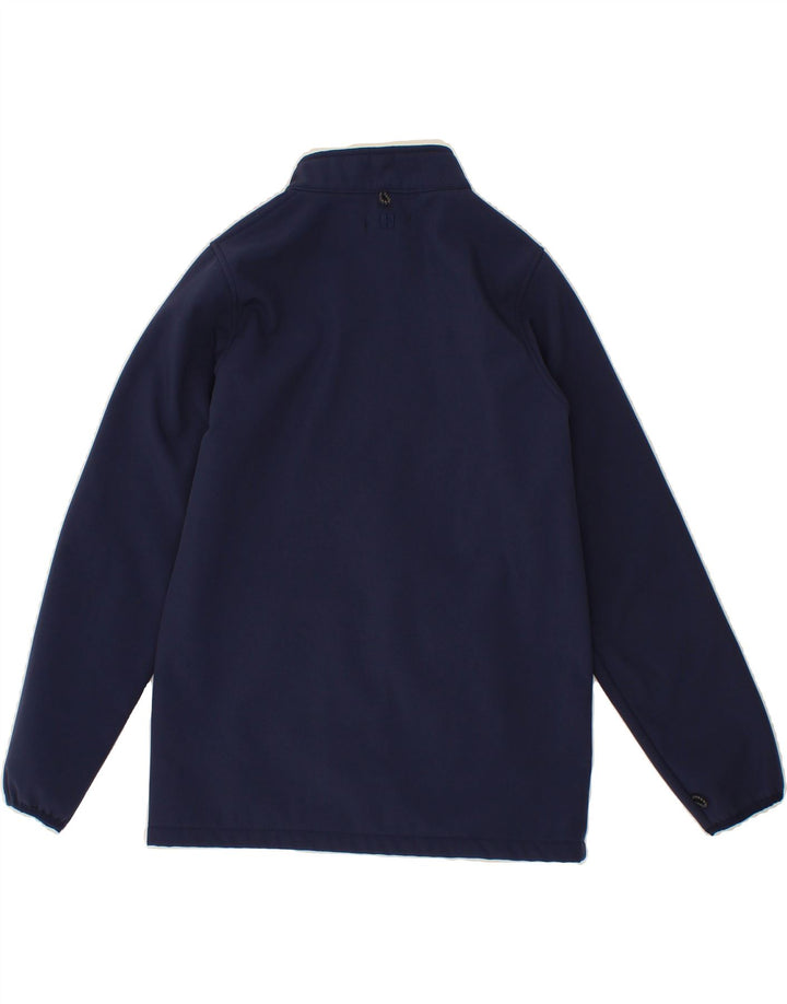 MOUNTAIN WAREHOUSE Boys Tracksuit Top Jacket 12-13 Years Navy Blue Vintage Mountain Warehouse and Second-Hand Mountain Warehouse from Messina Hembry 