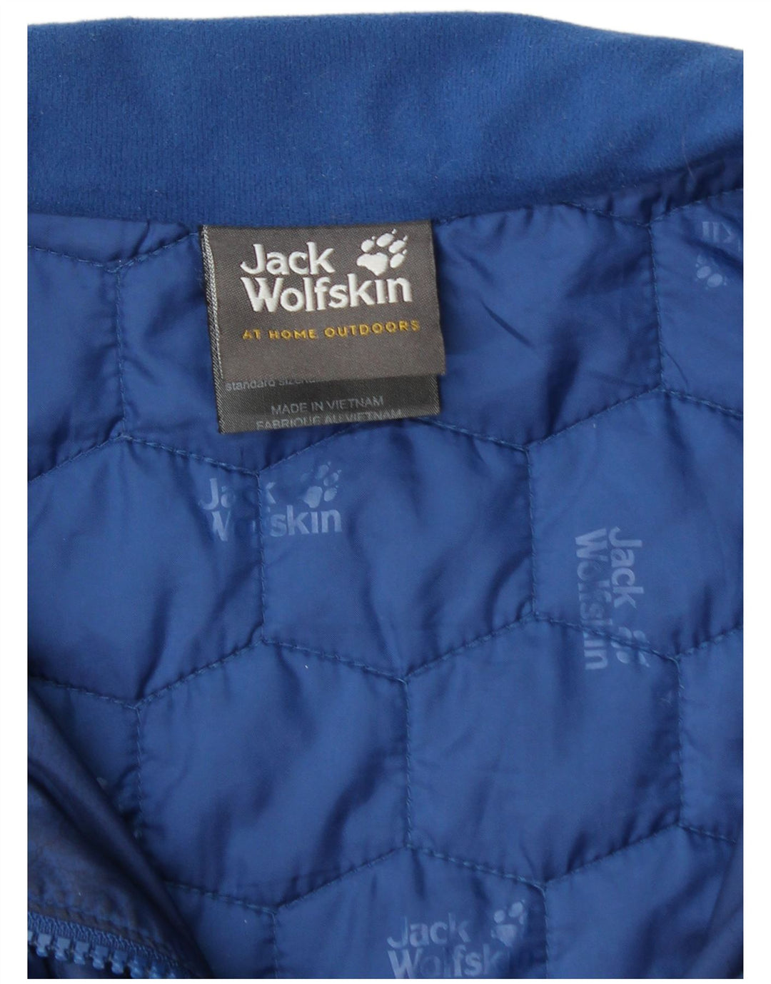 Jachetă matlasată pentru bărbați JACK WOLFSKIN UK 40/42 Poliester albastru mare