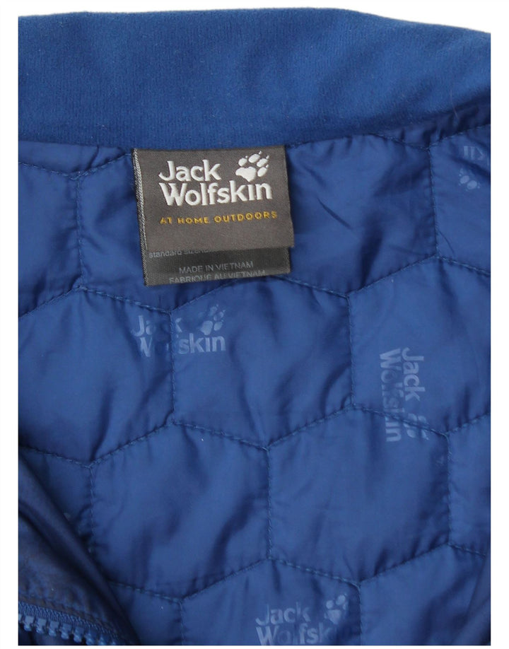 Jachetă matlasată pentru bărbați JACK WOLFSKIN UK 40/42 Poliester albastru mare