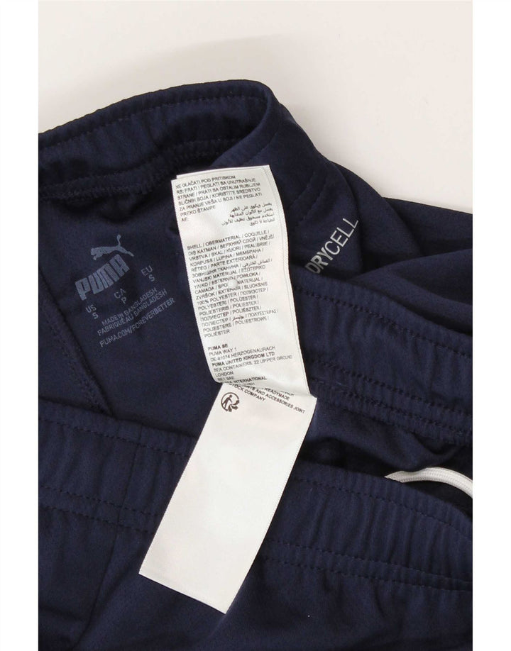 Pantaloni scurti sport Puma pentru bărbați, poliester, albastru mic