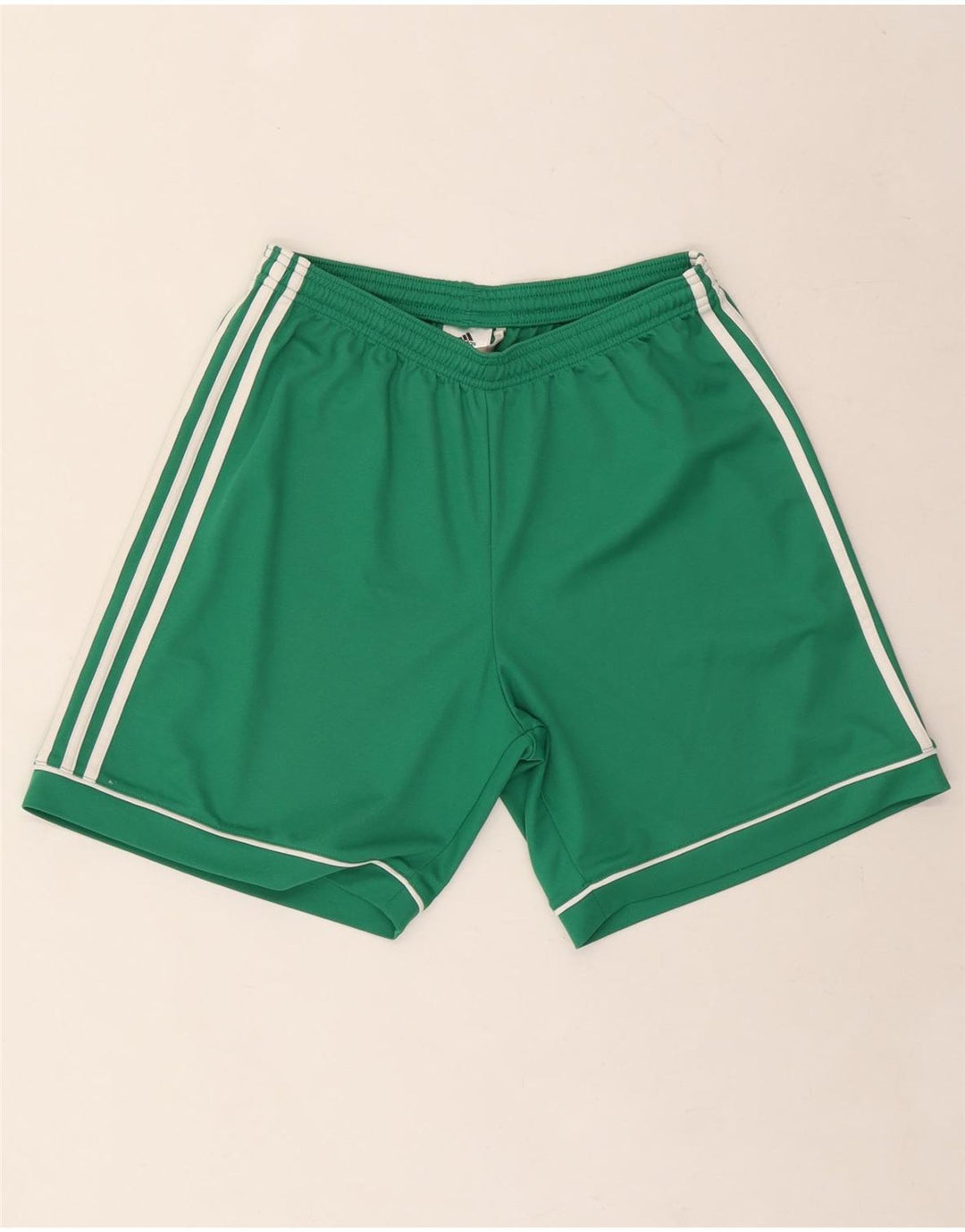 Pantaloni scurți sport Climalite ADIDAS pentru bărbați, poliester verde mediu