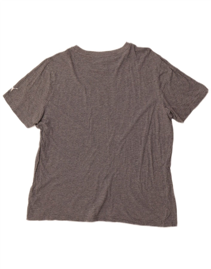 Tricou grafic PUMA pentru femei Top UK 16 mare bumbac gri