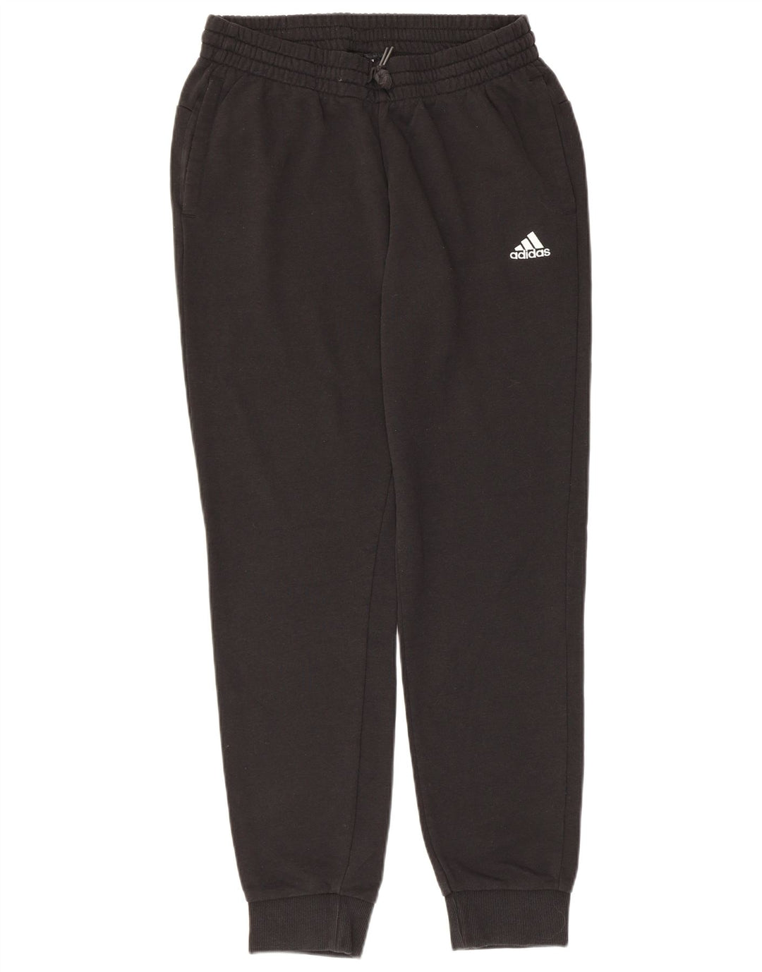 Pantaloni de trening grafic pentru femei ADIDAS Pantaloni de jogging UK 12/14 Medium Black