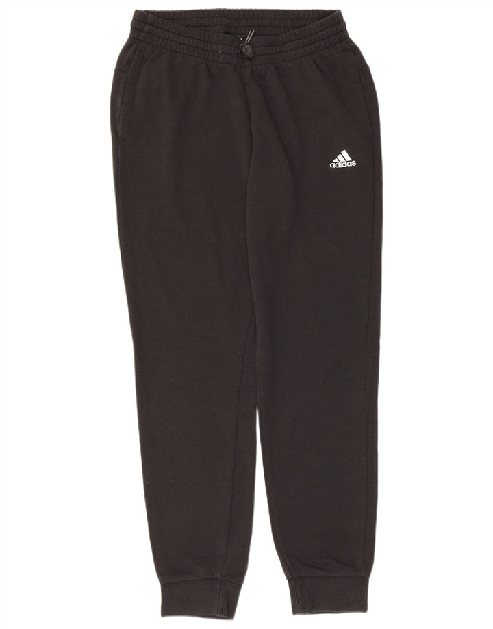 Pantaloni de trening grafic pentru femei ADIDAS Pantaloni de jogging UK 12/14 Medium Black