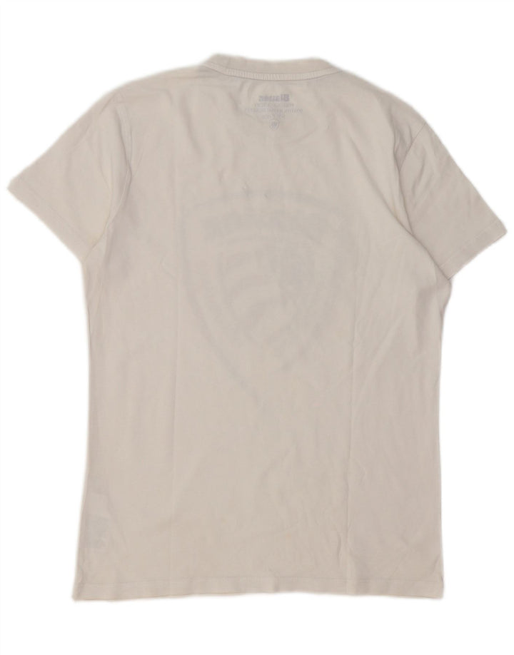 BLAUER Tricou grafic pentru baieti Top 13-14 ani bumbac alb