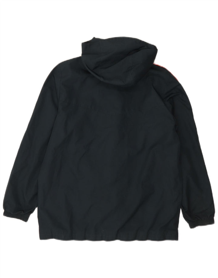 Jachetă de trening cu glugă ADIDAS Munster Rugby pentru băieți 11-12 ani, neagră