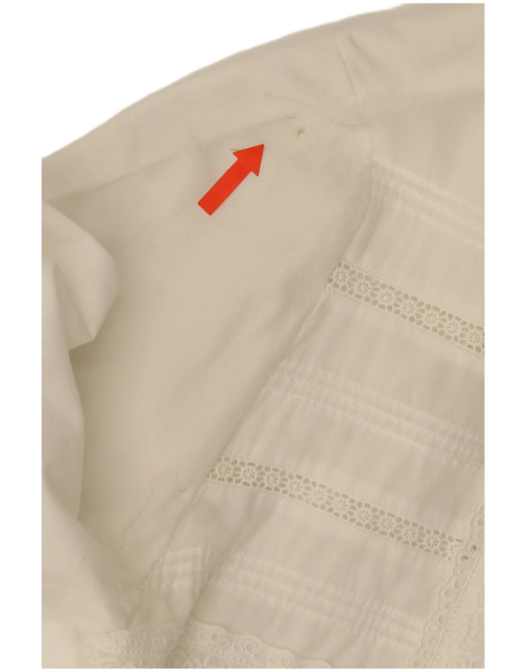 Top cardigan cu mânecă scurtă pentru femei Gossl EU 40 Medium White Floral
