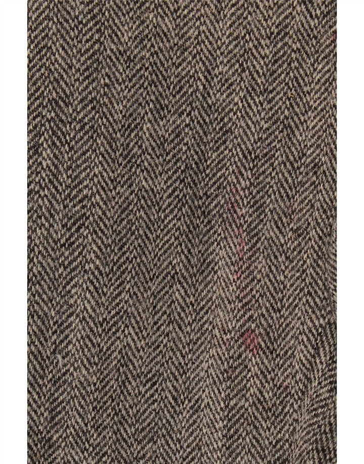 Jachetă pentru bărbați Harris Tweed, cu 2 nasturi, UK 40, lână mare, gri cu oase