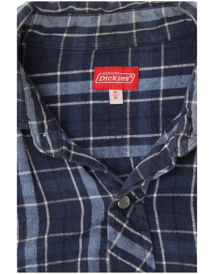 Cămașă de flanel pentru bărbați Dickies, carouri medii bleumarin