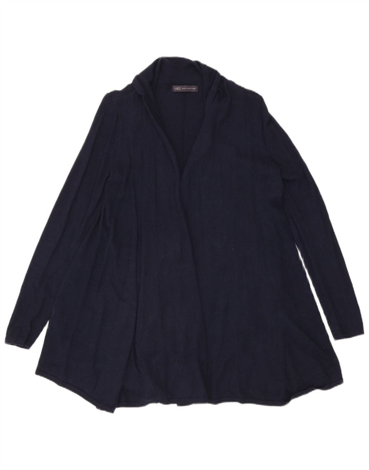 Pulover cardigan deschis pentru femei Marks & Spencer UK 10 Mic Bleumarin