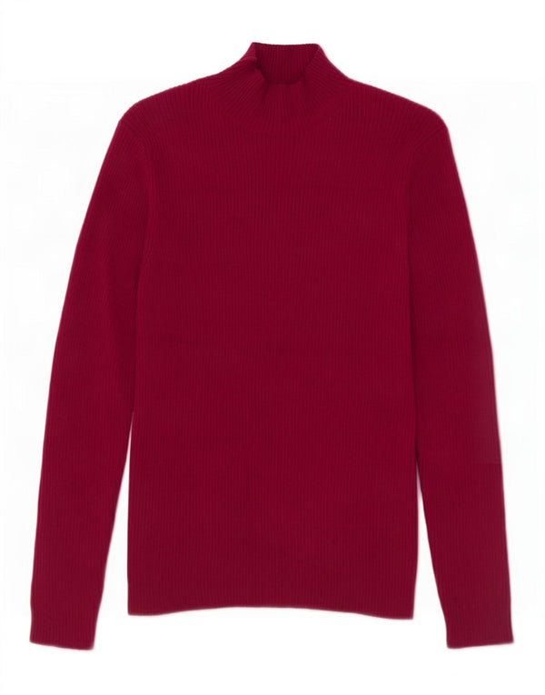 Pulover cu gât țestoasă pentru femei Marks & Spencer UK 14 mare violet