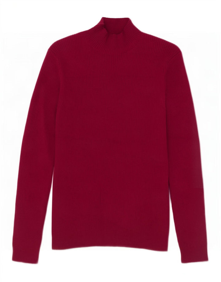 Pulover cu gât țestoasă pentru femei Marks & Spencer UK 14 mare violet