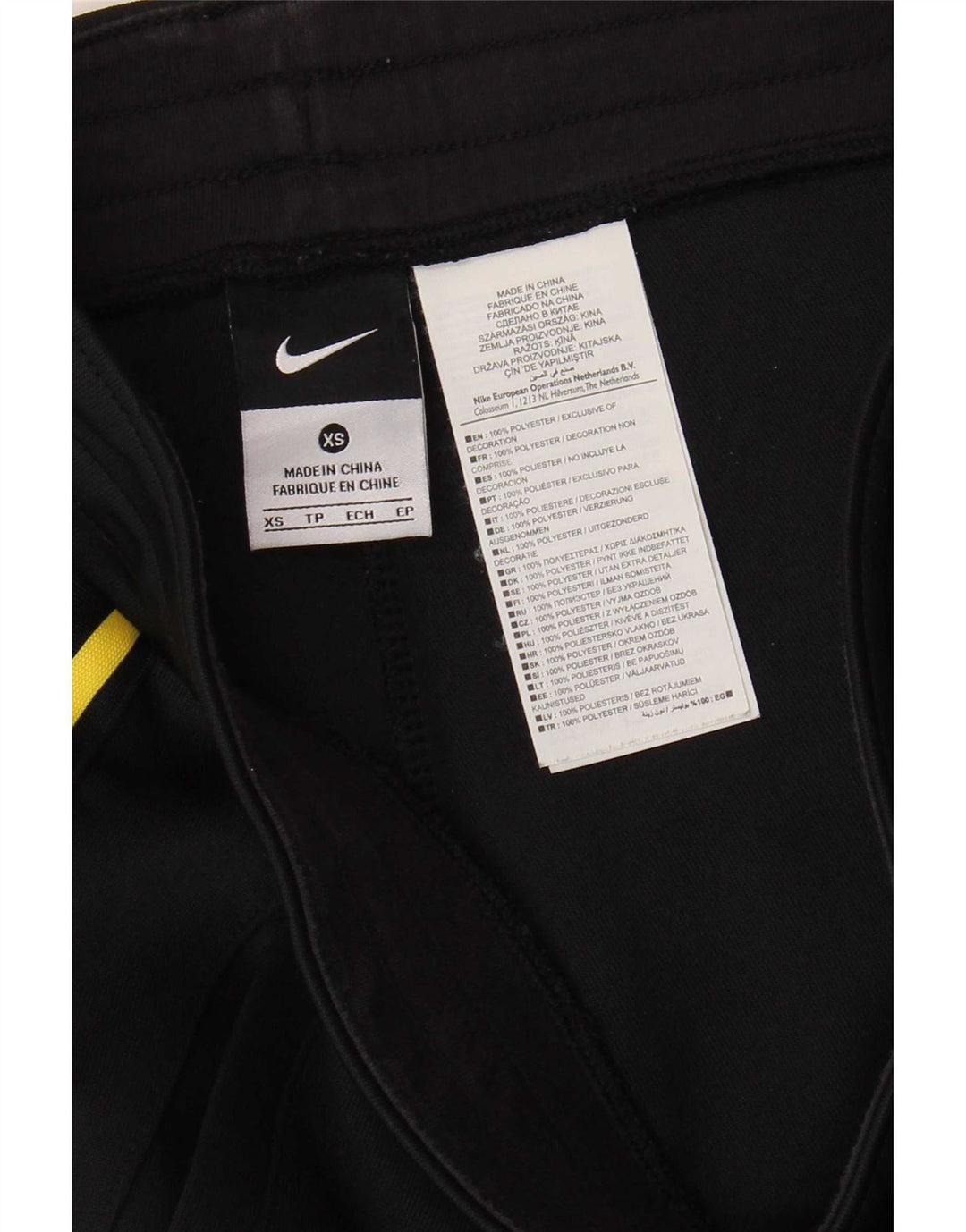 Pantaloni de trening Nike pentru femei UK 6 XS poliester negru