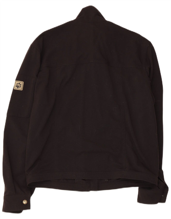 Jachetă de ploaie pentru bărbați JACK WOLFSKIN UK 36/38 Poliamidă neagră medie