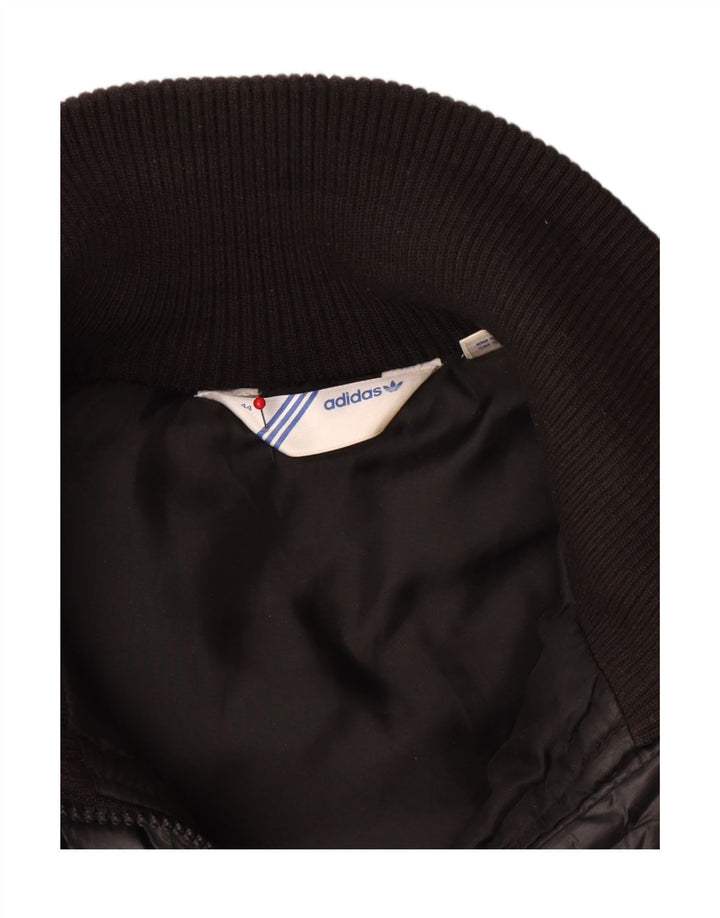 Gilet căptușit pentru femei Adidas IT 44 Poliester mediu negru