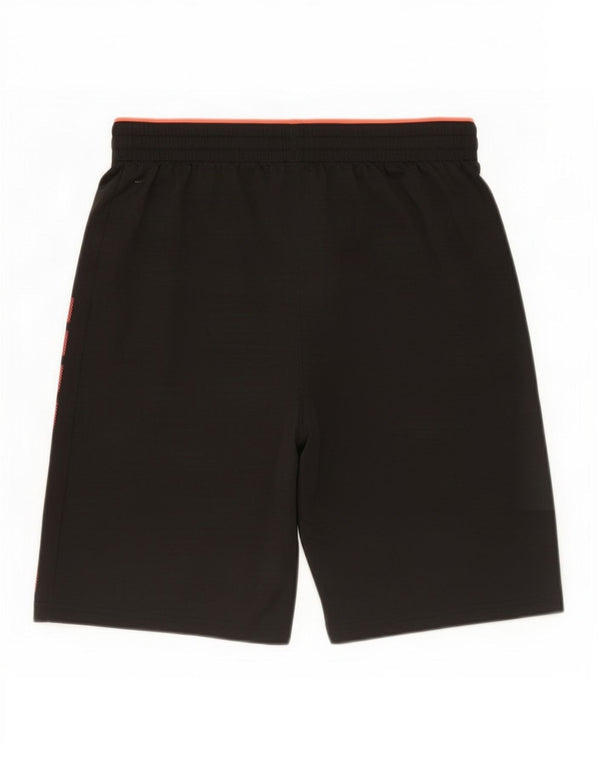 Pantaloni scurți sport grafic Puma pentru bărbați, poliester mediu negru