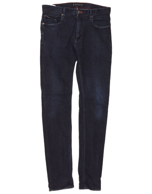 Blugi pentru bărbați Tommy Hilfiger Bleecker Slim W34 L36 Bumbac bleumarin