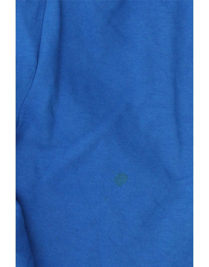 Pantaloni de trening grafic pentru bărbați Ellesse Pantaloni de jogging Bumbac albastru mediu