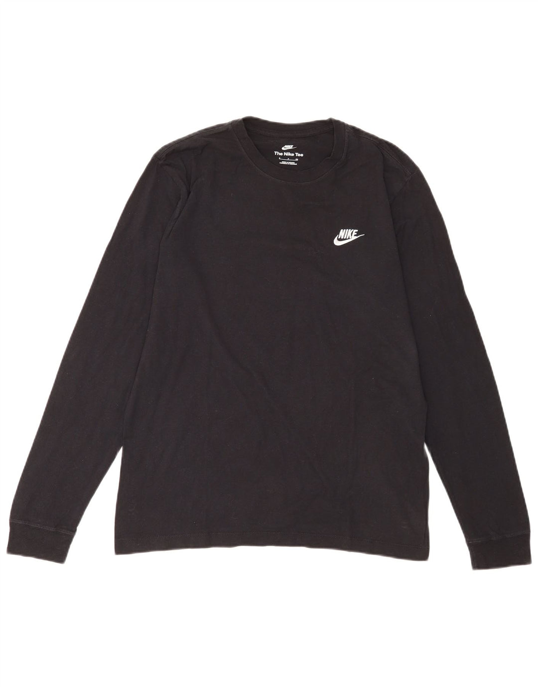 Top pentru bărbați Nike cu mânecă lungă, mic, negru