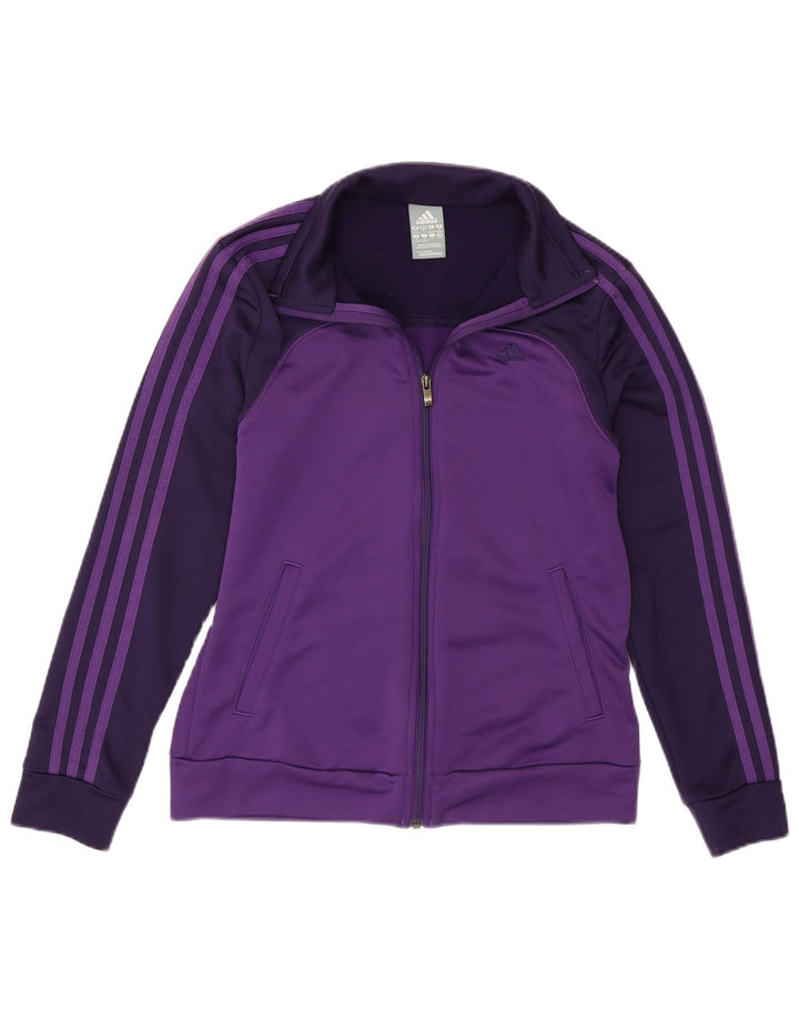 Jachetă de trening pentru femei Adidas UK 8/10 Poliester violet mic
