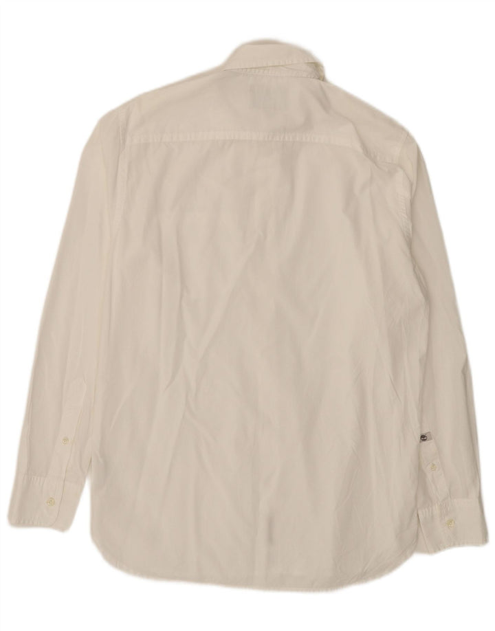 Cămașă Timberland Earthkeepers Regular Fit Bumbac Alb Mic