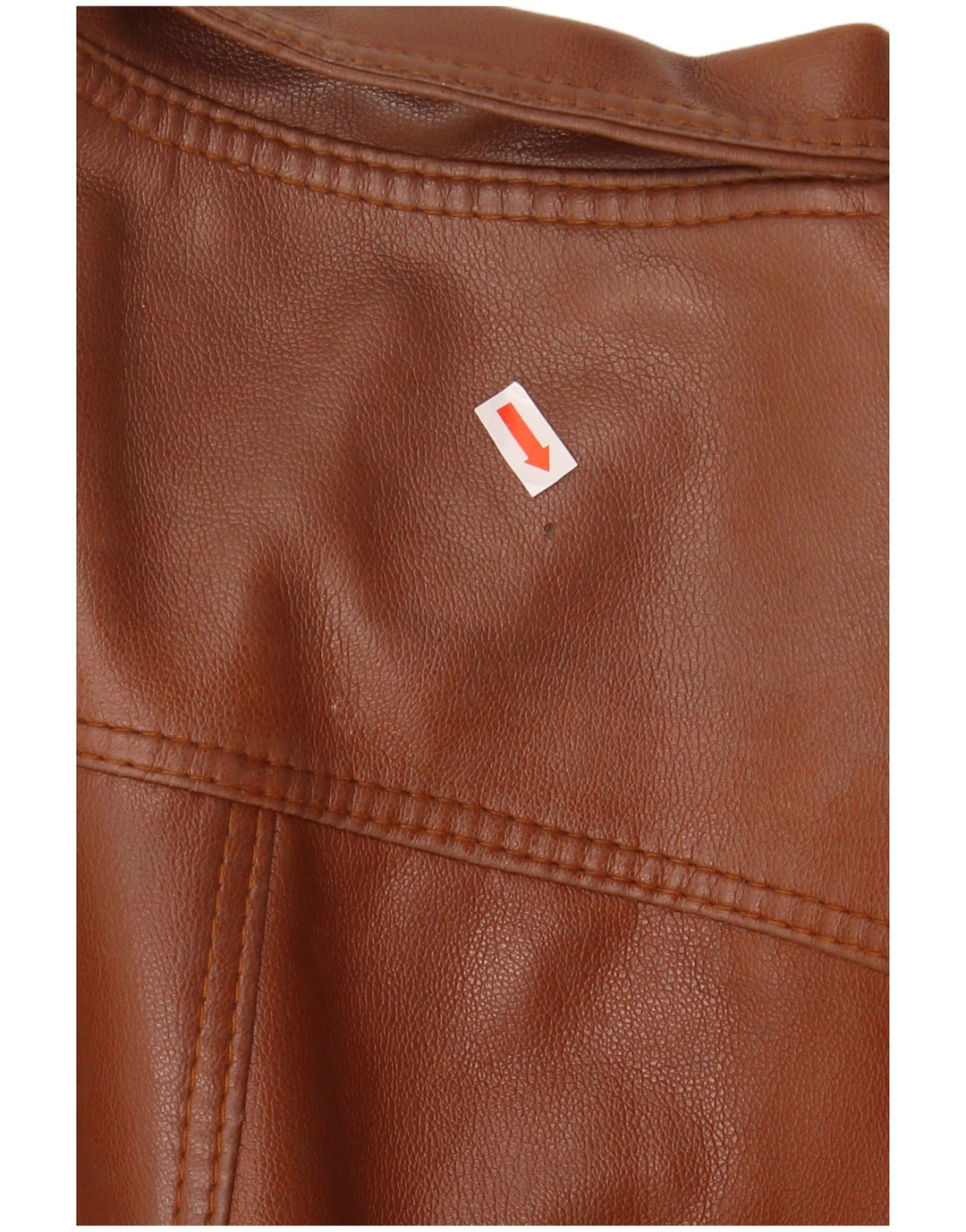 Jachetă de piele vintage pentru bărbați UK 38 maro mediu