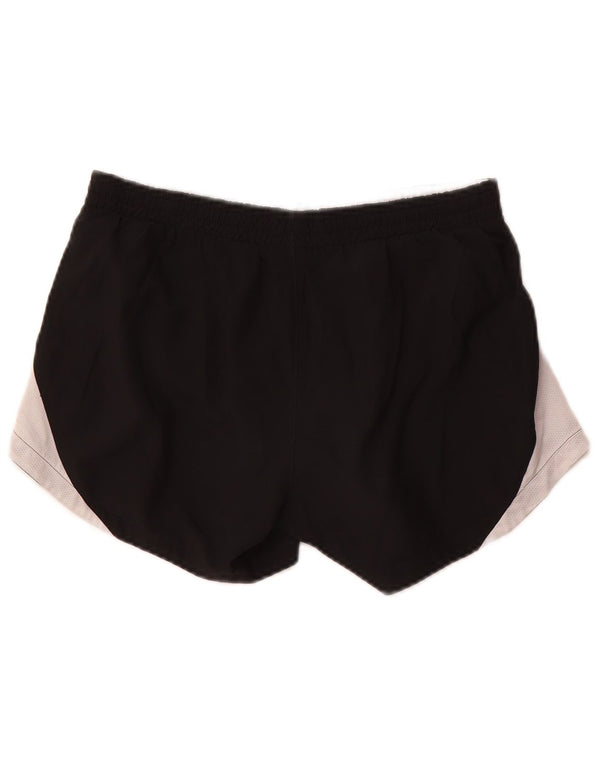 Pantaloni scurti sport Nike pentru femei UK 10 Small Black Colorblock