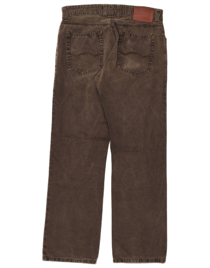 Blugi drepti pentru bărbați Camel Active L33 L32 Bumbac kaki