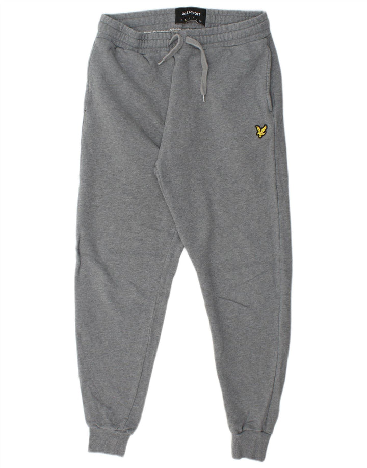 Lyle & Scott Pantaloni de trening pentru bărbați Pantaloni de jogging Bumbac gri mic