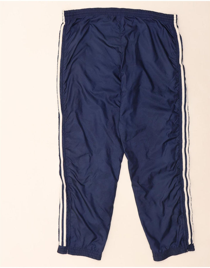 Pantaloni de trening Adidas pentru bărbați UK 40 Medium Bleumarin Poliamidă