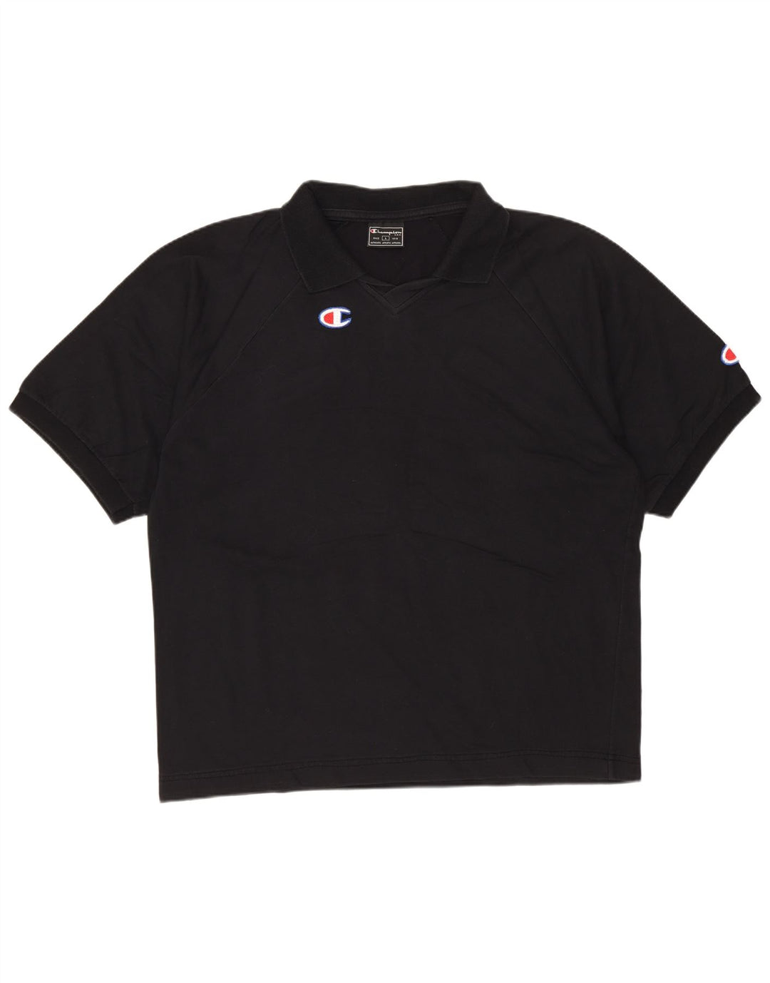 Tricou polo pentru bărbați CHAMPION mare negru