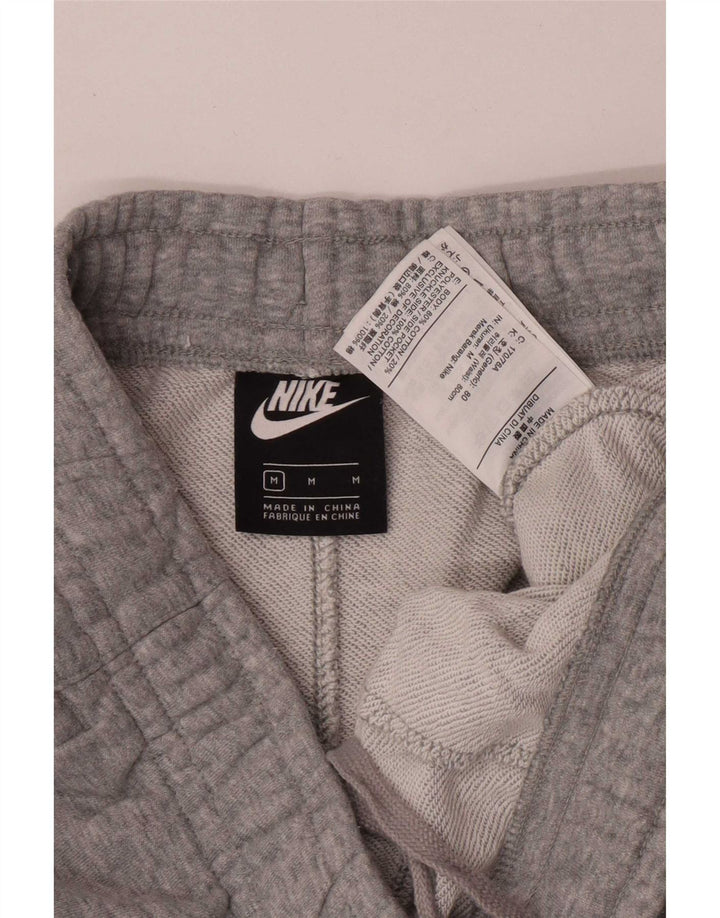 Pantaloni scurți sport Nike pentru bărbați, bumbac, gri mediu