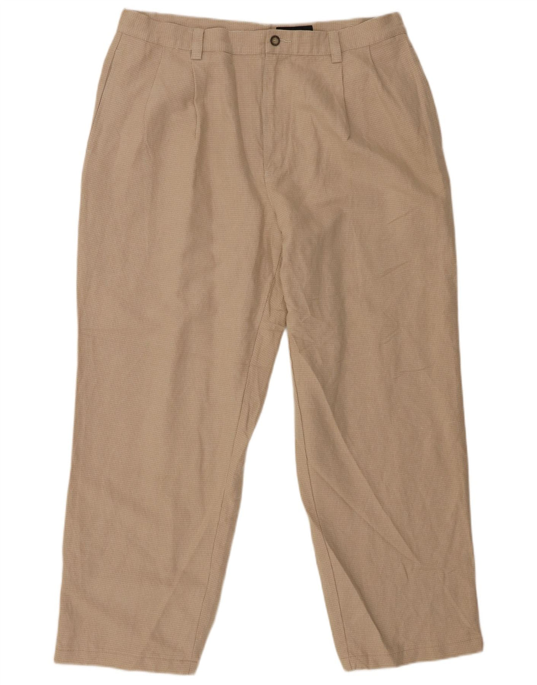 Pantaloni chino pentru bărbați EDDIE BAUER L36 L30 in picior de găin bej