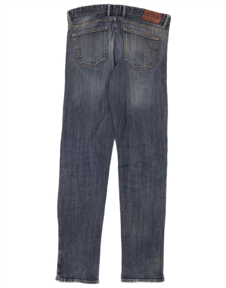Massimo Dutti Blugi bărbați slim EU 40 Medium W32 L34 Albastru