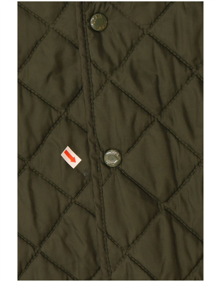 SLAM Gilet matlasat pentru bărbați UK 38 Medium Khaki Nylon