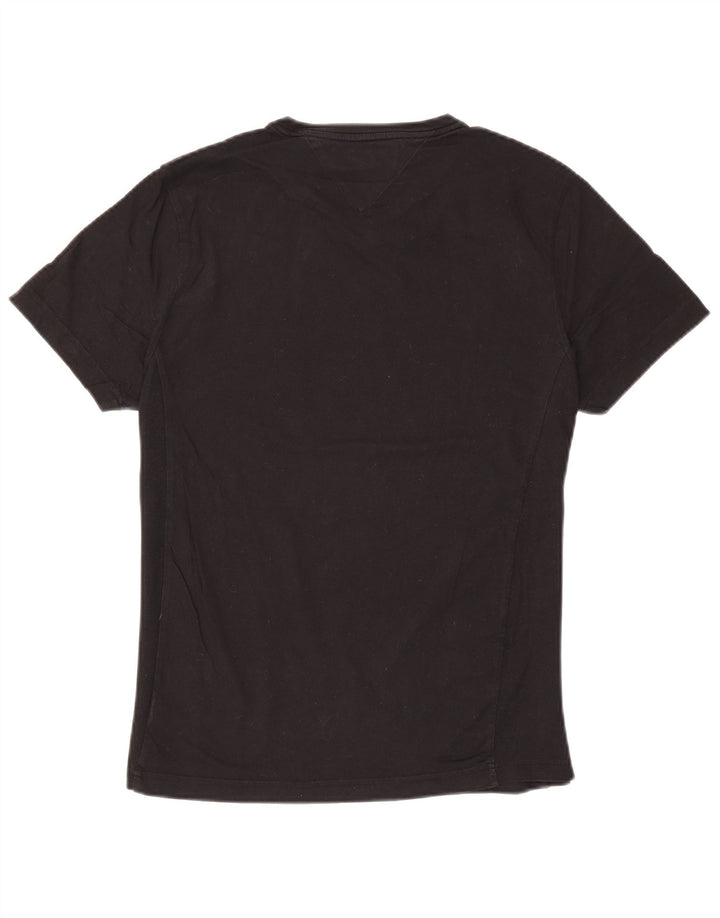 Tricou pentru bărbați Tommy Hilfiger Top Mediu Negru