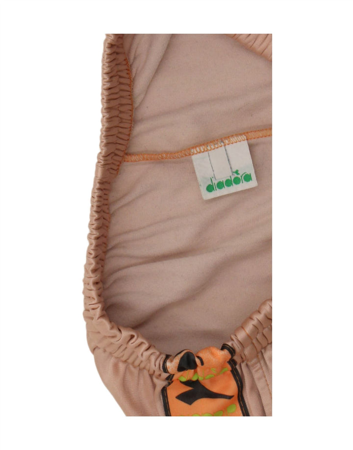 Pantaloni scurti sport Diadora pentru femei UK 12, portocaliu mediu