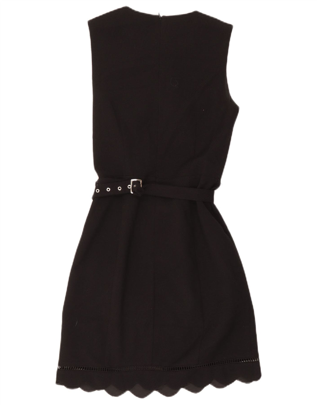 Rochie Oasis pentru femei, fără mâneci, poliester negru, UK 8