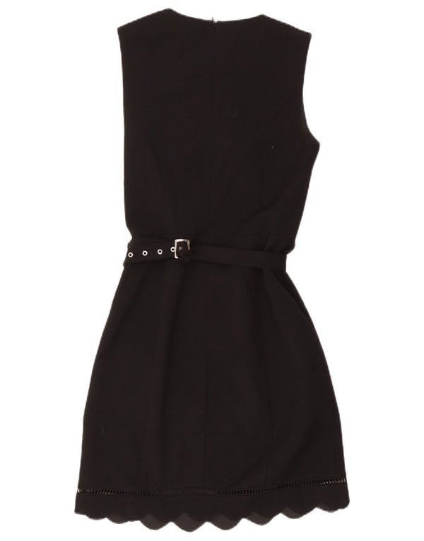 Rochie Oasis pentru femei, fără mâneci, poliester negru, UK 8