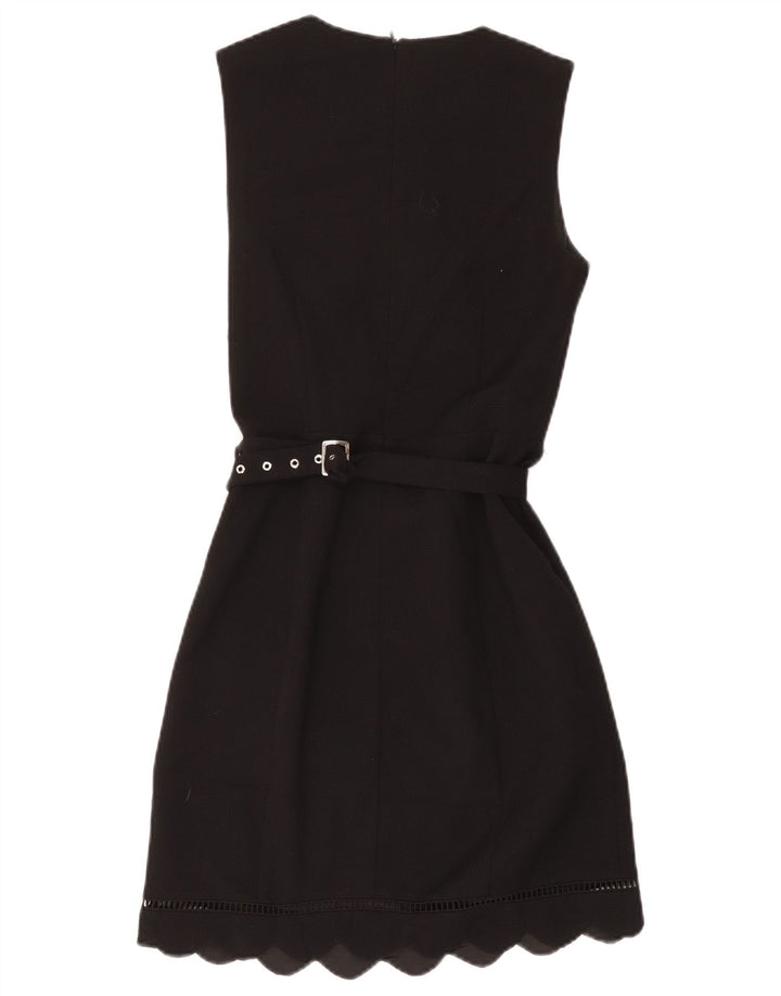 Rochie Oasis pentru femei, fără mâneci, poliester negru, UK 8