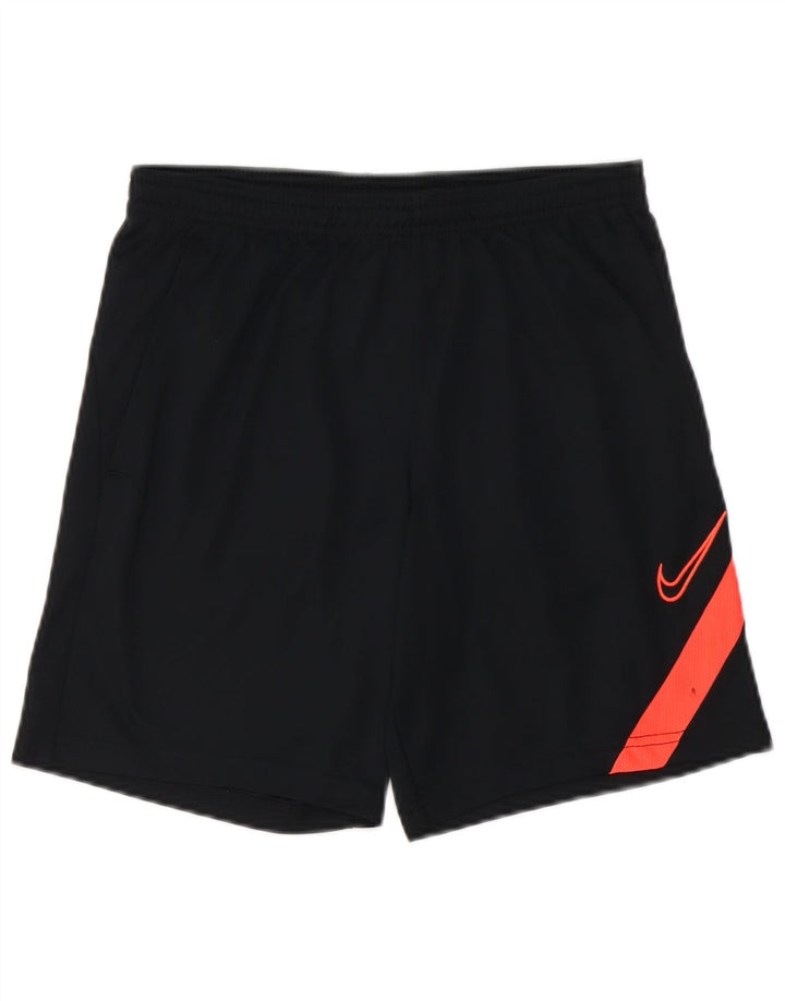 Pantaloni scurți sport Nike Dri Fit pentru bărbați, mici, negru, poliester